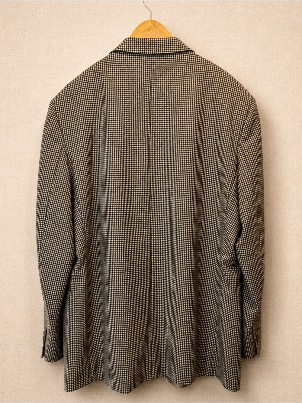 Vintage Oscar de la Renta Wool Blend Blazer 48L Oversized Made in Canada - Picture 3 of 14